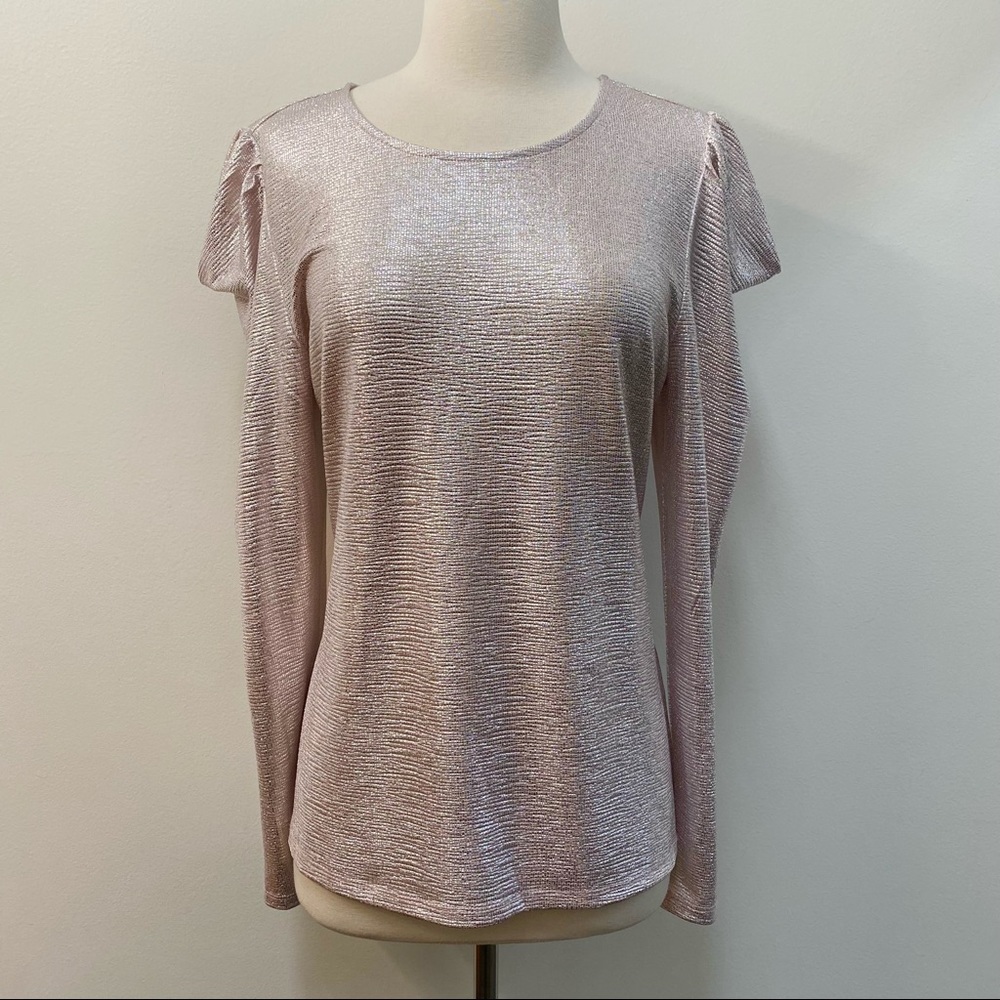 NWT INC Glitz Runway Top, Size L - Picture 5 of 9